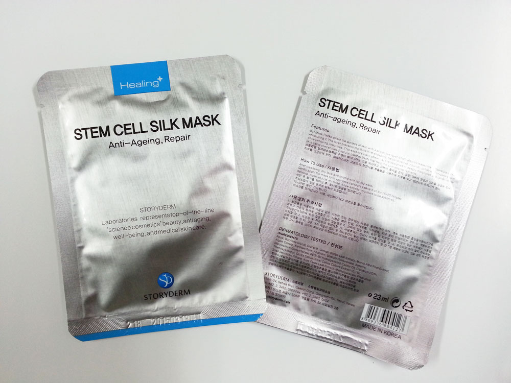 STEM CELL SILK MASK Made in Korea